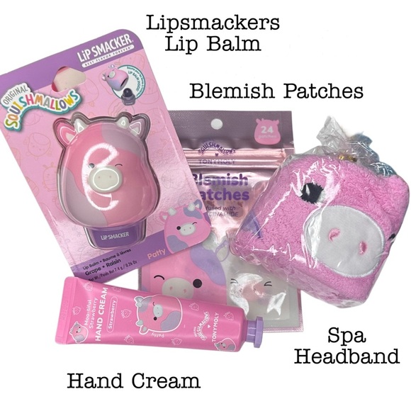 Squishmallows Patty Cow Spa Gift Bundle - Picture 2 of 4
